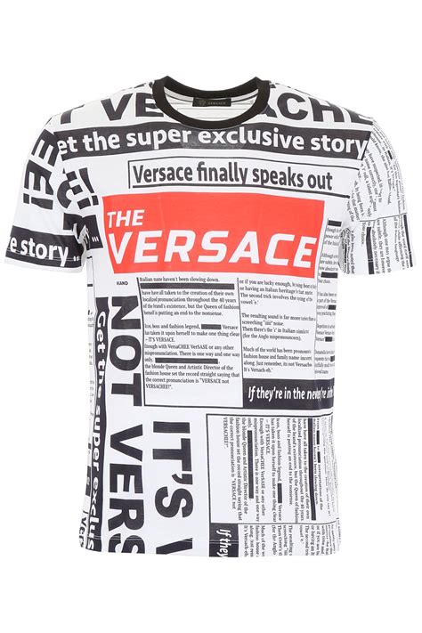 versace newspaper t shirt